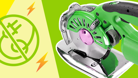 Почему стоит выбрать аккумуляторный раскройный нож?